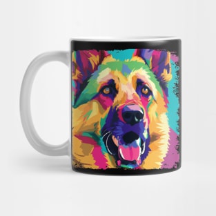 German Shepherd Dog Pop Art - Dog Lover Gifts Mug